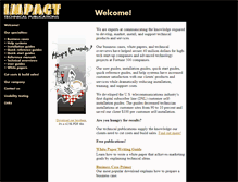 Tablet Screenshot of impactonthenet.com